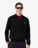 Agasalho de Lã com Zíper Gola Alta