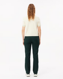 Calça Reta com Detalhes de Costura