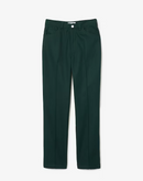 Calça Reta com Detalhes de Costura