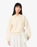 Agasalho com gola polo